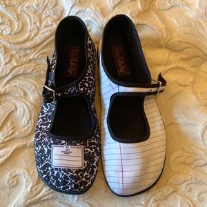 notebook mary jane shoes